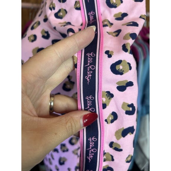 Lilly Pulitzer Beline Dress XXS in Pink Blossom Seeing Spots Long Sleeve Mini - Picture 7 of 11